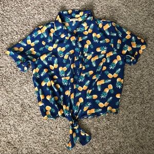 Pineapple Crop Top
